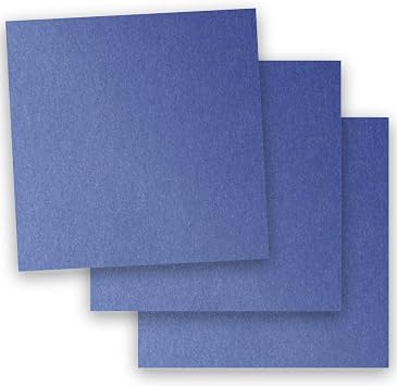 Metallic SD 12x12 Paper SAPPHIRE 32T 120 gsm 50 PK