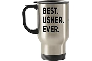 Usher Gifts for Wedding - Best Usher Ever Travel Mug Insulator Tumbler