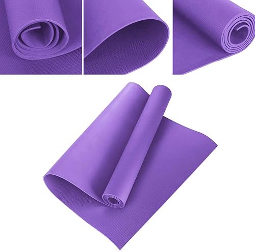 M yoga M JTLB 4MM Yoga Mat EVA antideslizante Fitness Slim Yoga Home Gym Ejercicio esterillas Pilates Gimnasio Almohadillas de ejercicio Fitness Mat