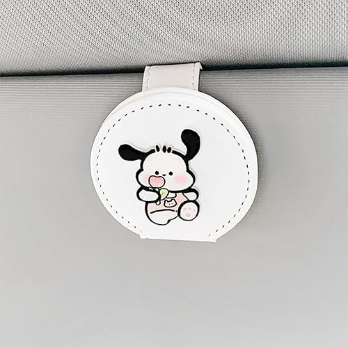 Pauluios Bonito clip de lentes de sol para visera de automóvil, soporte magnético para gafas, soporte para lentes de sol para interior del