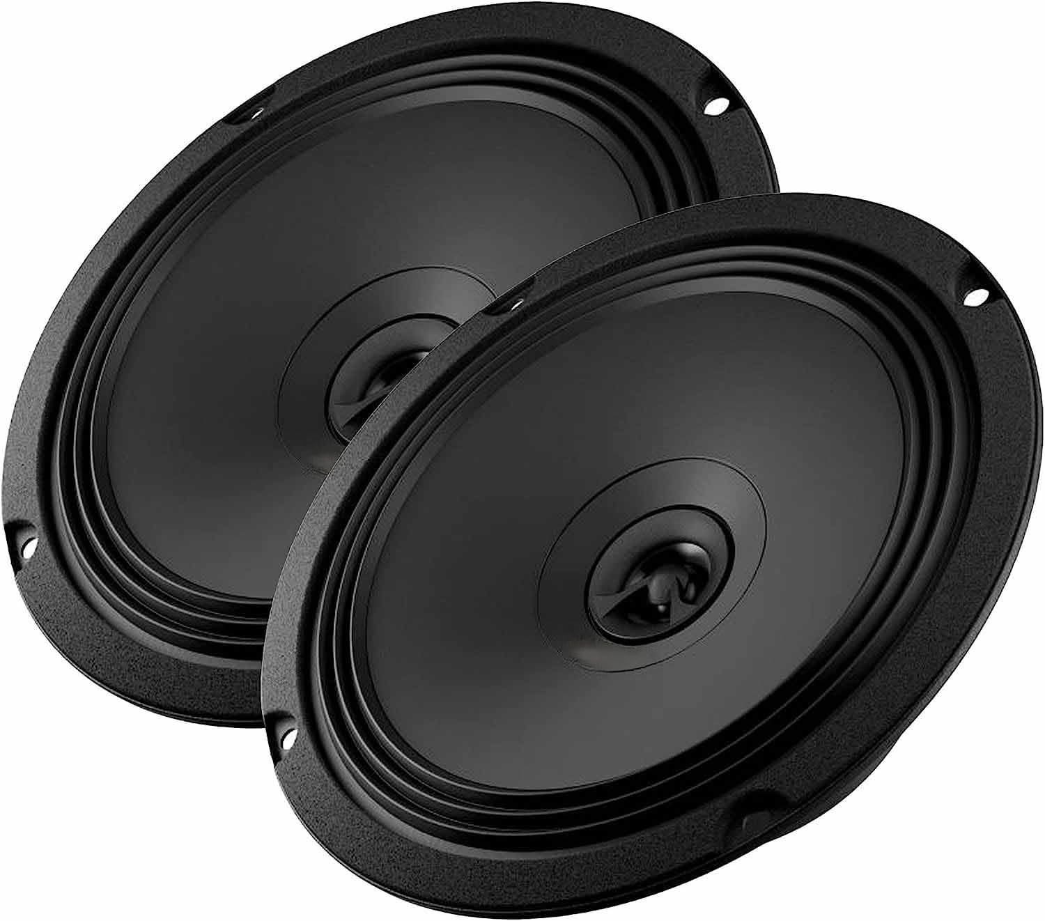 Lautsprecher Boxen Einbaupaket für Audison APX 65 kompatibel mit Ford Transit, 6 Generation vorne | 2X Tief-Mitteltöner mit integriertem Hochtöner 210W MAX