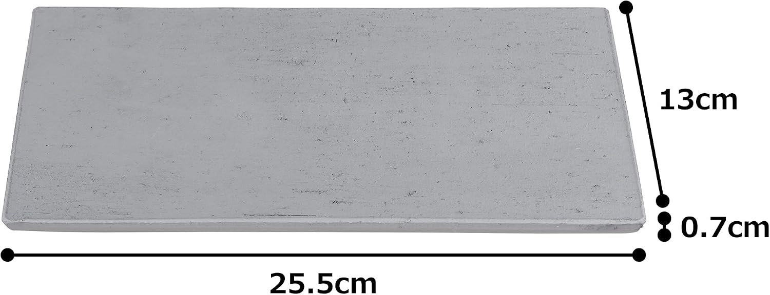 icci Kawasara Products Kawara Bread Board Baguette Tile Plate (Square Plate L)