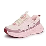 Kids Boys Girls Arch Support Bungee Trail Running Tennis Hiking Athletic Shoes Lightweight Breathable Walking Sneakers(Toddler/Little Kid/Big Kid)