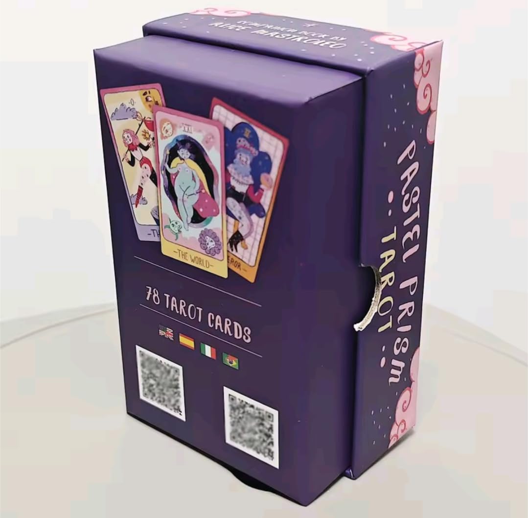 Amazon.co.jp: パステルカラー タロットカード, 78枚セット, 12cm×7cm