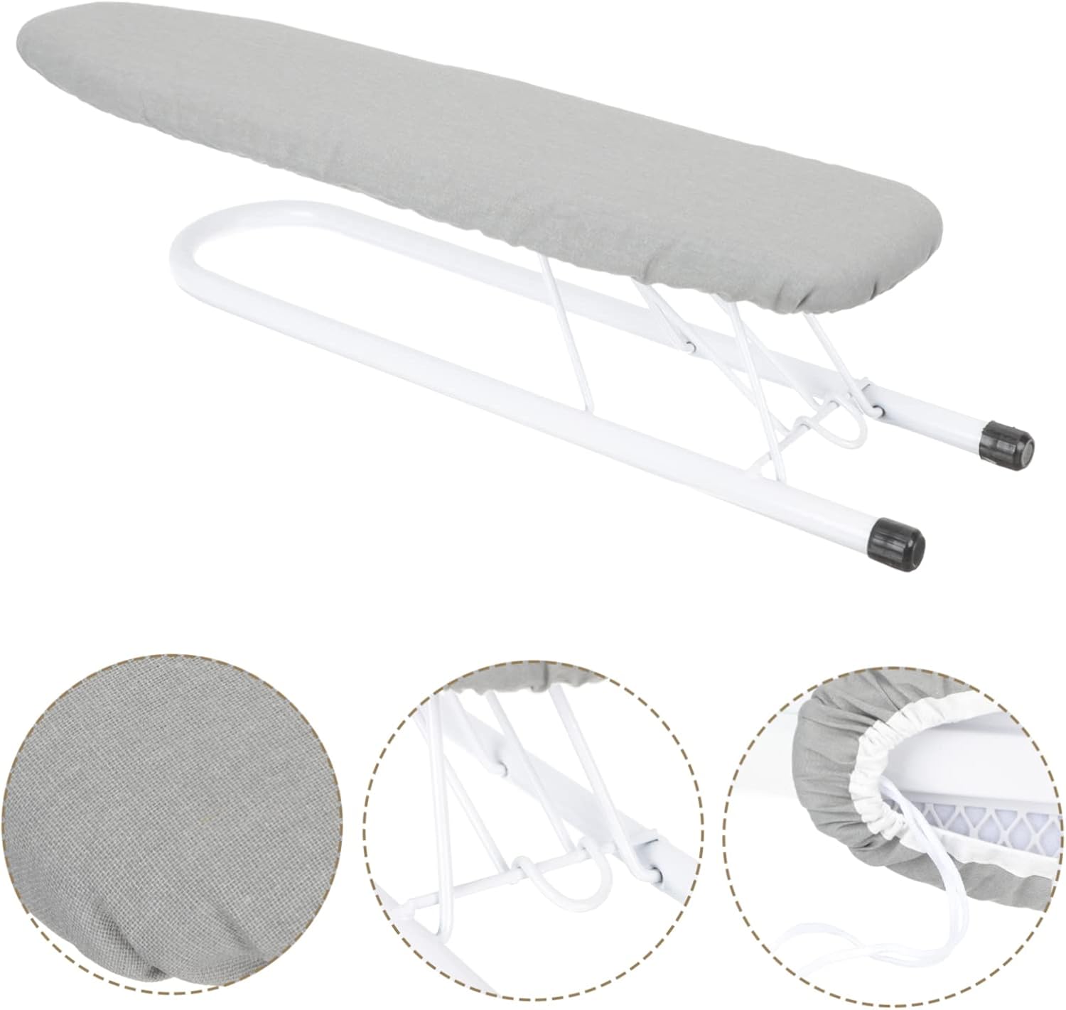 Compact Foldable Ironing Board Ironing Stool for Home Use Space Saving Design for Apartments and Strong and Stable Support for Living Rooms and Laundry Rooms