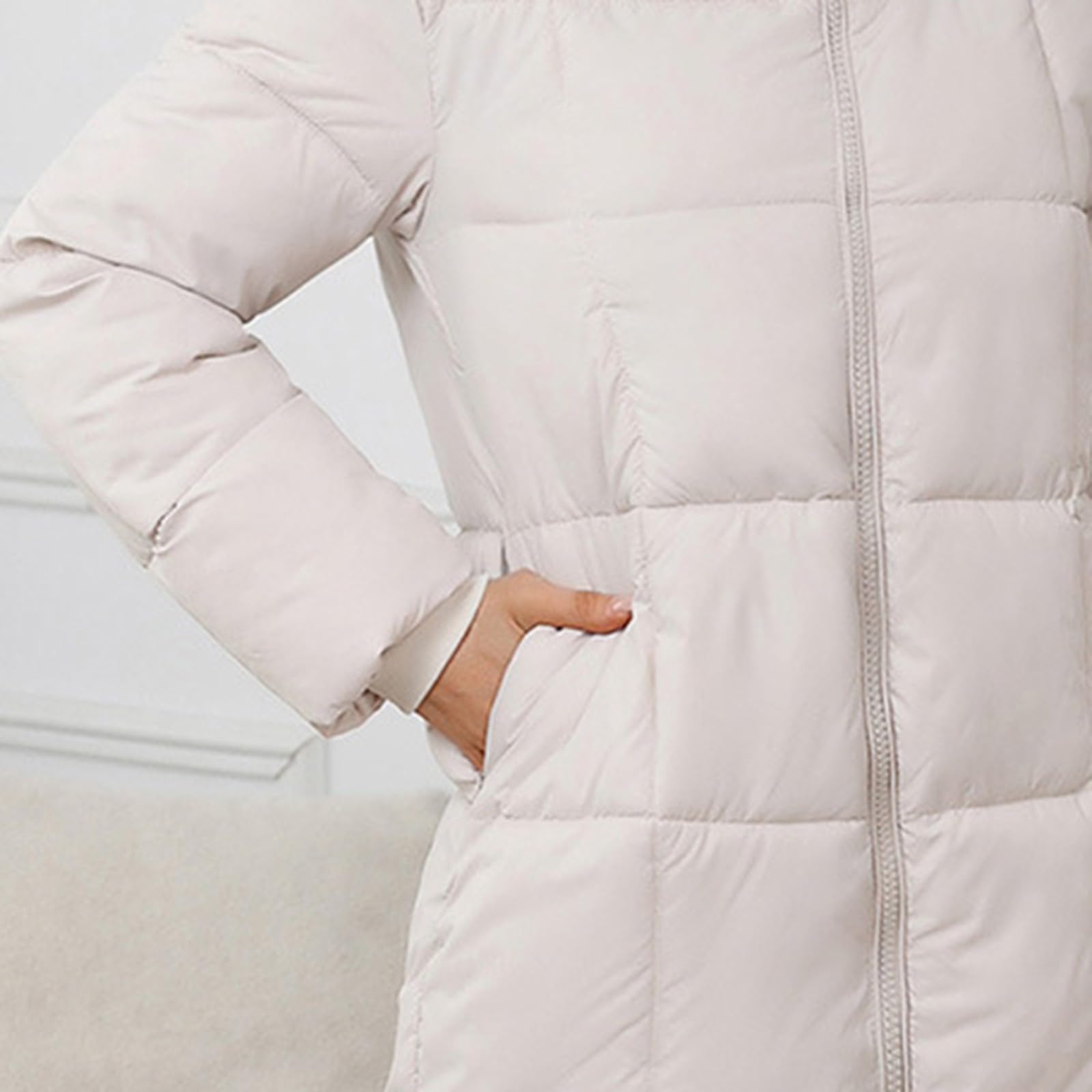Cocila Enfermera Apuros Suéter sin mangas con capucha para mujer, chaleco, blusa, camisa, abrigo, sudadera Plumas Ligero Chaquetones De Mujer Invierno Abrigo Plumas Entallado Mujer