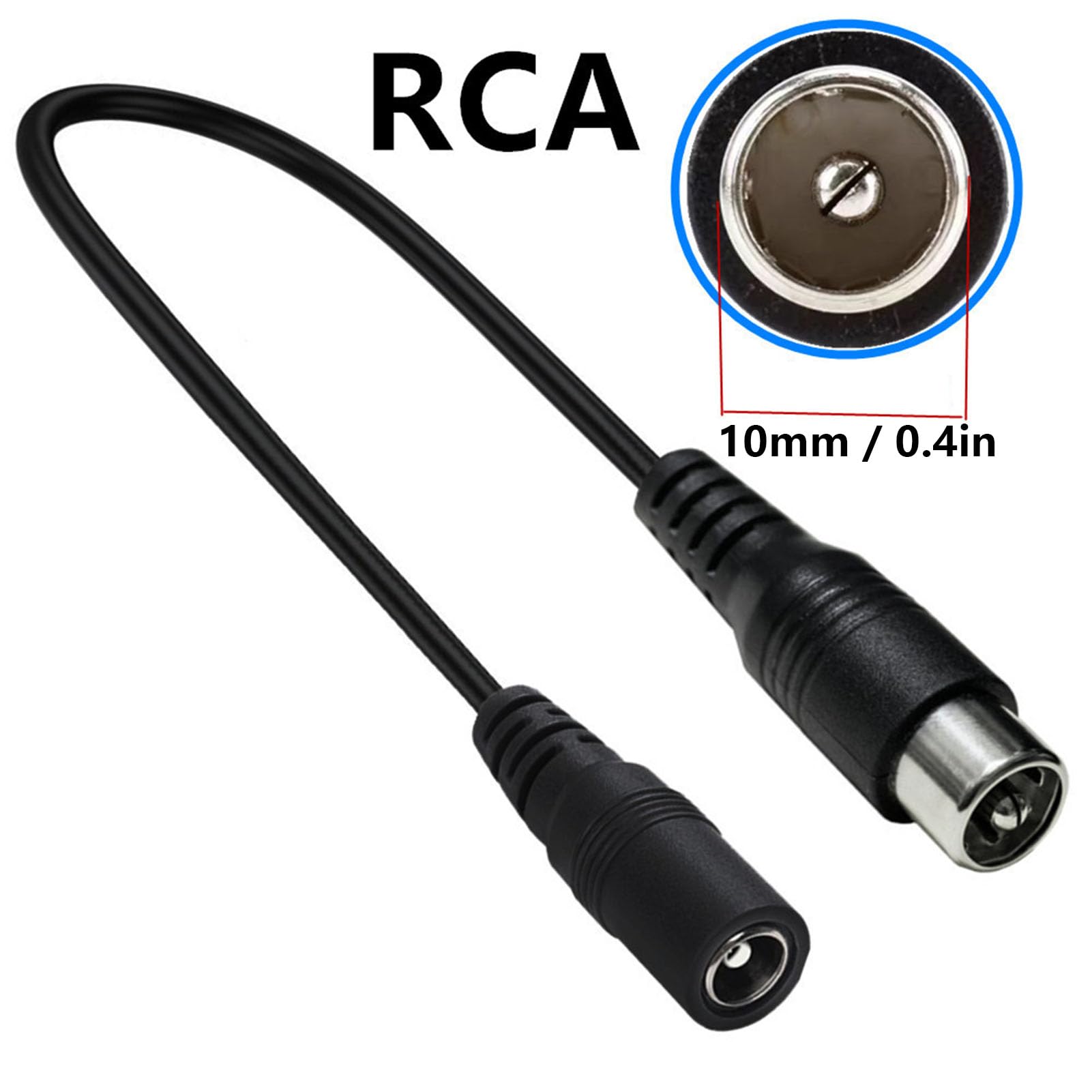 Cavi di Conversione per Caricabatterie di Monopattini Elettrici, Adattatore Maschio-Femmina Multi-Compatibile con PVC Ignifugo e Connettori in Ottone, per Hoverboard,