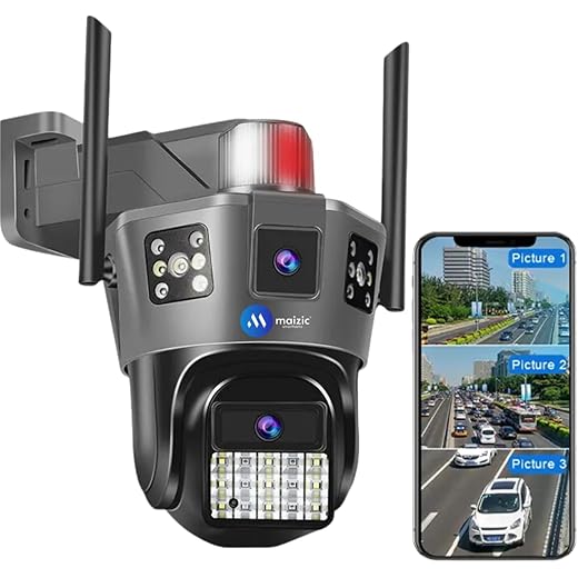 Maizic Smarthome Tricam 360 Outdoor CCTV 2K