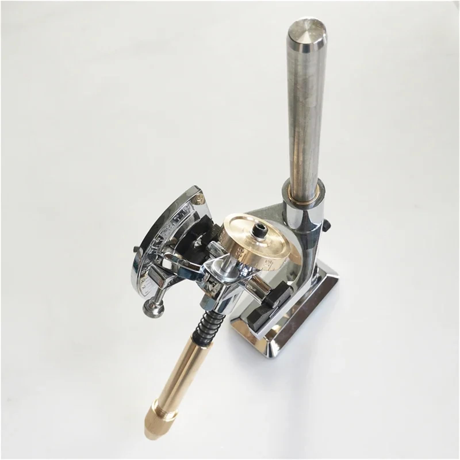 Szlifierka kątowa do polerowania kamieni szlachetnych, manipulator miedziany, regulacja wysokości, szlifowanie jadeitu z podziałką Kompaktowy, przenośny(64-scale robotic arm)