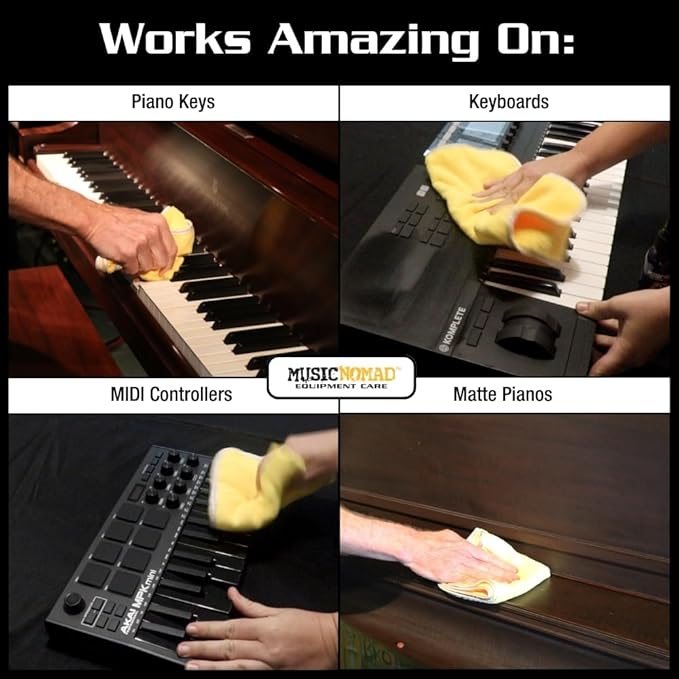 MusicNomad MN131 Limpiador para Teclados y Pianos, 4 oz miniatura 4
