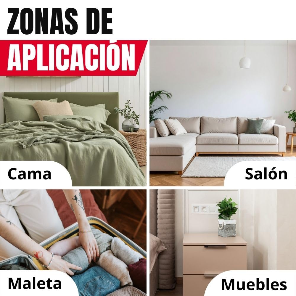 Remi Hogar Trampa Detectora de Chinches 12 Unidades | Monitor Transparente con Adhesivo Duradero | Prevención y Control No Tóxico hasta 6 Meses