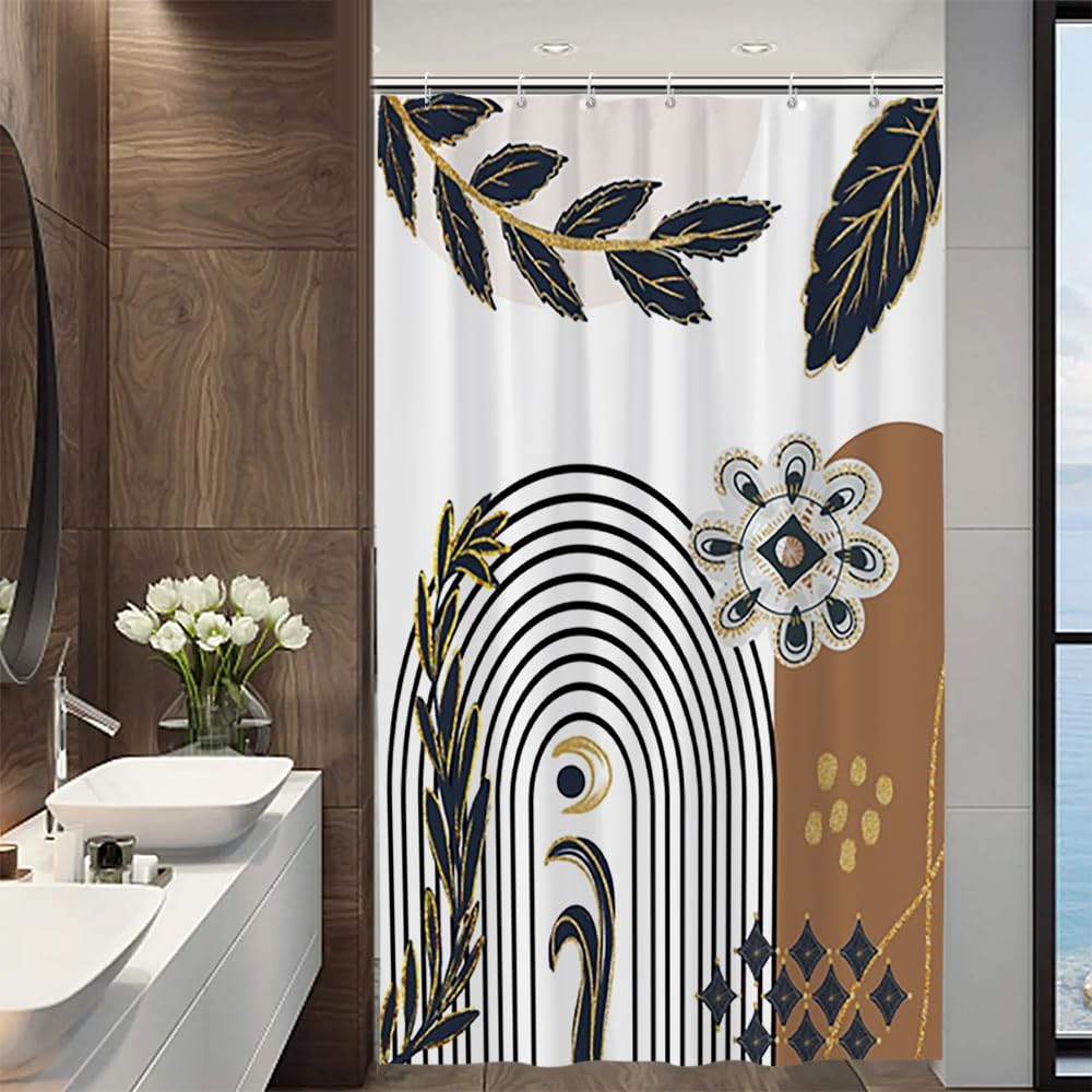 Uiiooazy Abstract Shower Curtain - Image 3