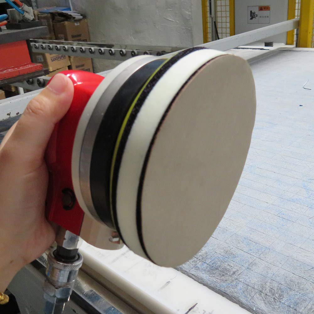 Dischi abrasivi rotondi da 6 pollici 150 mm Grit 60-10000 Disco di carta vetrata a umido e secco Floccaggio Carta vetrata Carburo di silicio Per lucidare il legno, 80