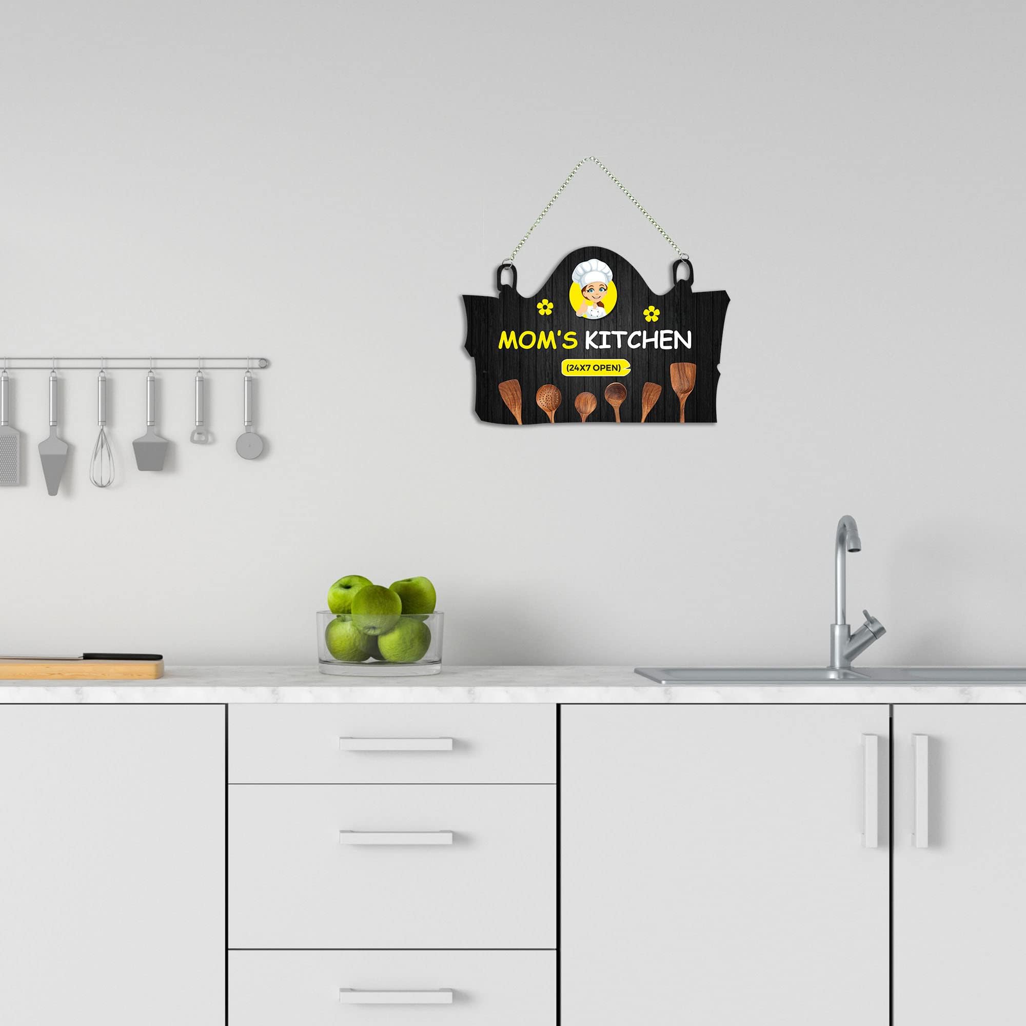 Artvibes Kitchen Wall Hanging for Home Decor | Gifts | Wall Art for Living Room Wall | Decoration Wall Hanging Items | Kitchen Wall Decor | Quotes Decor Items | Artworks Wall Hangings (WH_3717N)