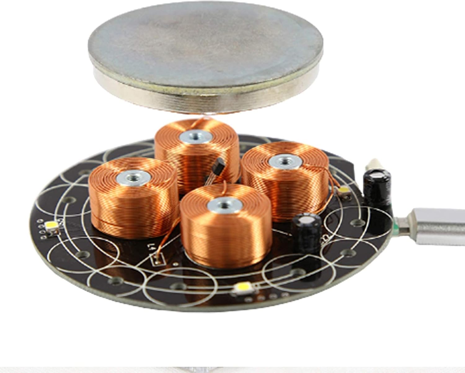 Magnetic Levitation Physics Experiment Instrument Creative Decoration Scientific Gift - Principle is Simple and Easy to Understand