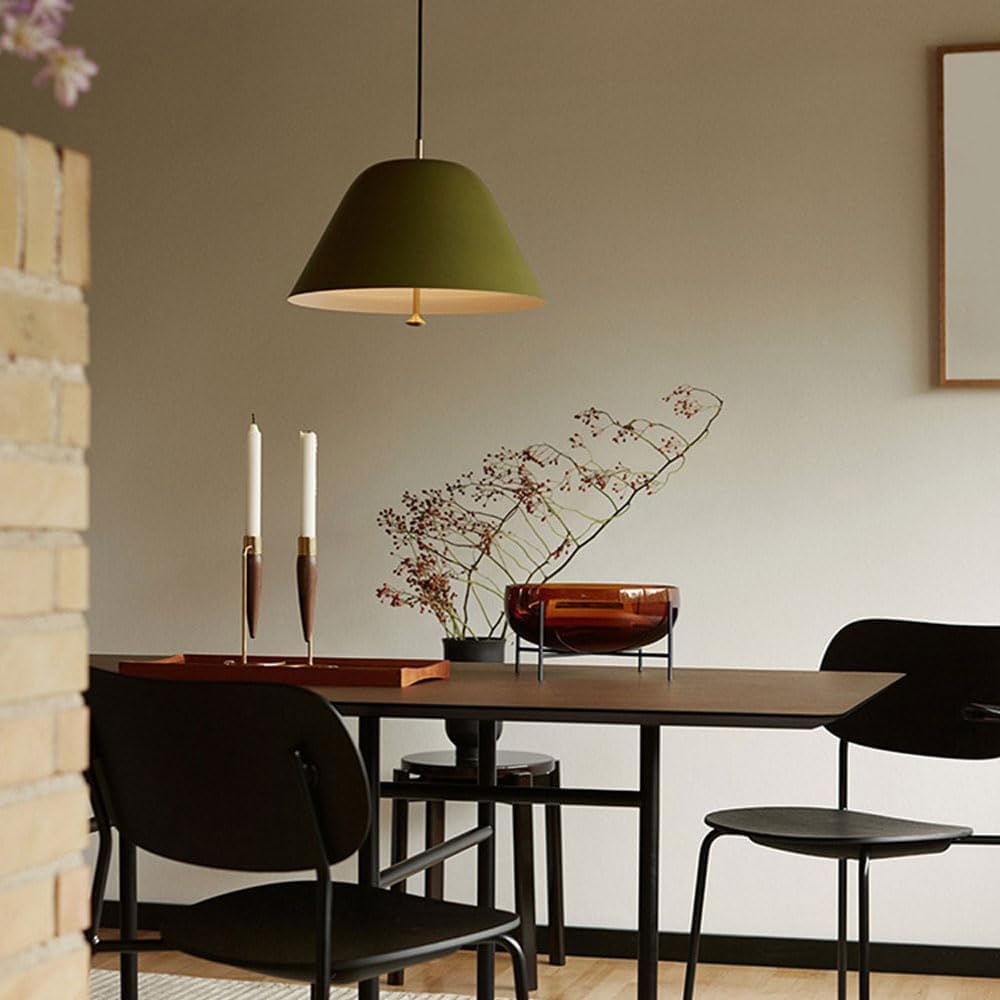 Nordic industrialny żyrandol kreatywny metalowy wisiorek ht oprawa E27 sufitowa lampa wisząca do salonu sypialni i jadalni dekoracja - zielony rozmiar 4 żarówek