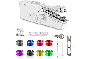 Sewing Made Easy: Handheld Manual Machine for Effortless Home Repairs