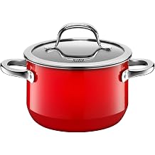 Silit "Passion High Casserole with Lid, Red, 16 cm
