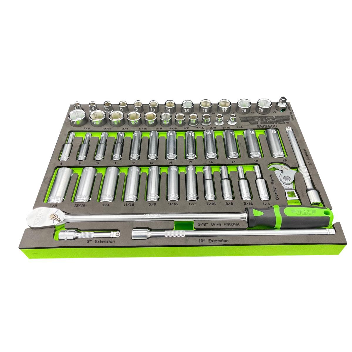 52 PC. 3/8IN DR. SOCKET MASTER SET - Amazon.com