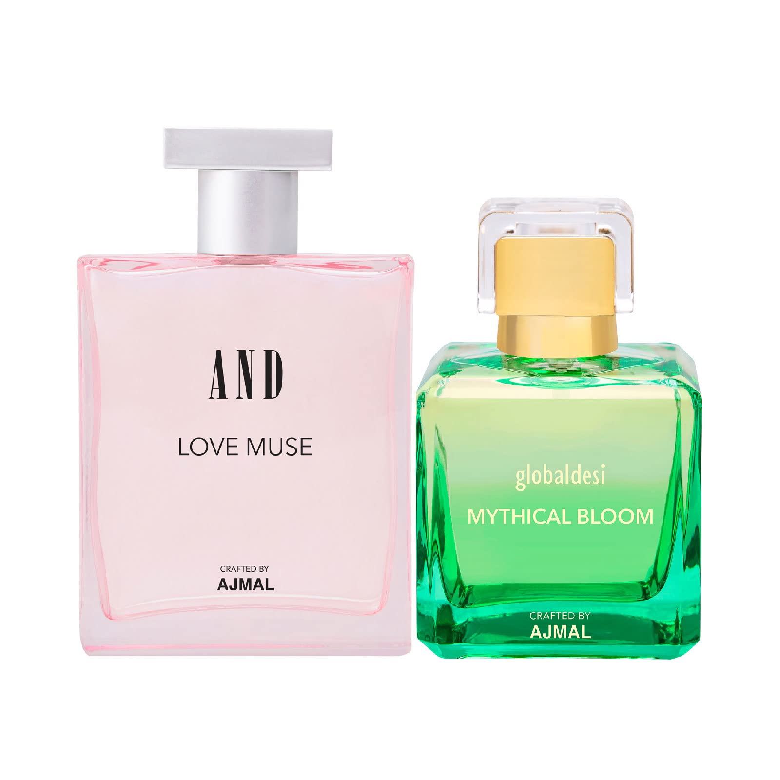 AND Love Muse EDP 100ML & Global Mythical Bloom Trance EDP 100ML +2 Perfume rs