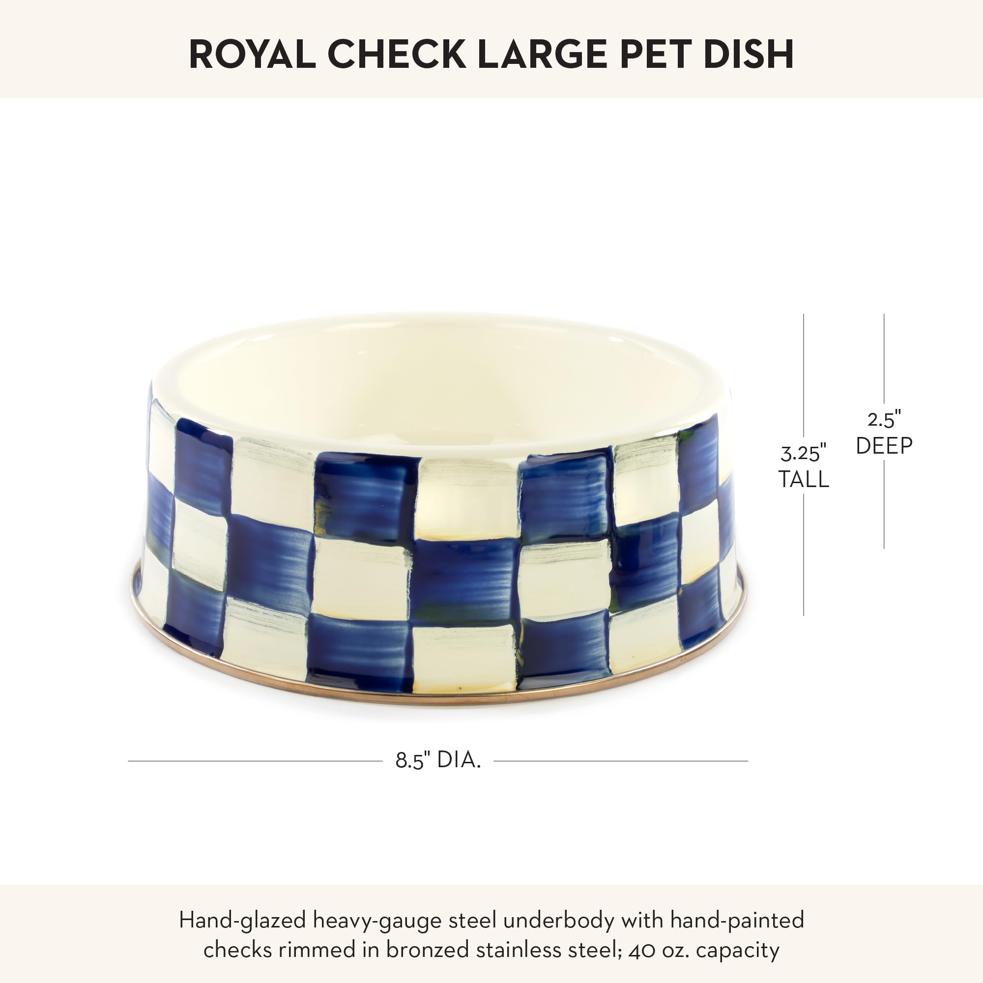 マッケンジーチャイルズ　ボウル Amazon.com | MACKENZIE-CHILDS Enamel Serving Bowl, Enamel