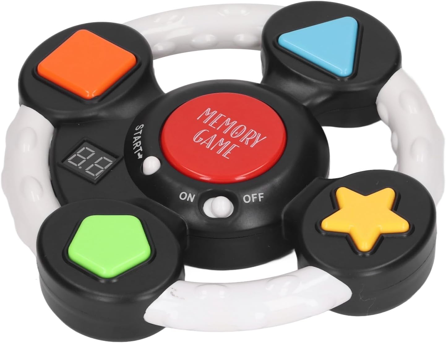 Fdit Memory Hand Game, Exciting Light Sequence Challenge for, Plastic Electronic Toy