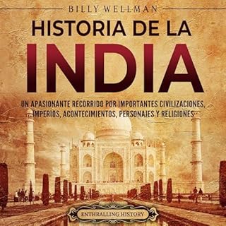 Historia de la India [History of India] Audiolibro Por Billy Wellman arte de portada
