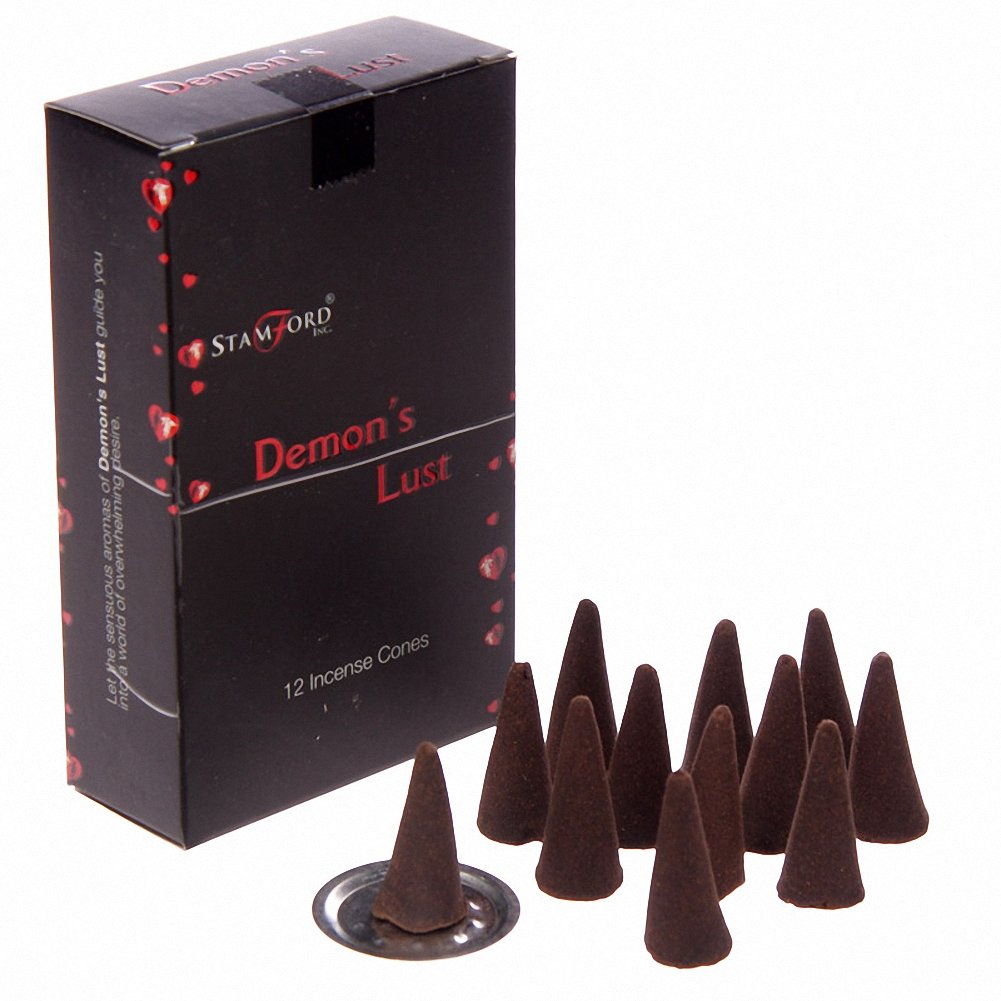 Cônes d'encens Stamford noir Demons Lust 37182 parfum intérieur