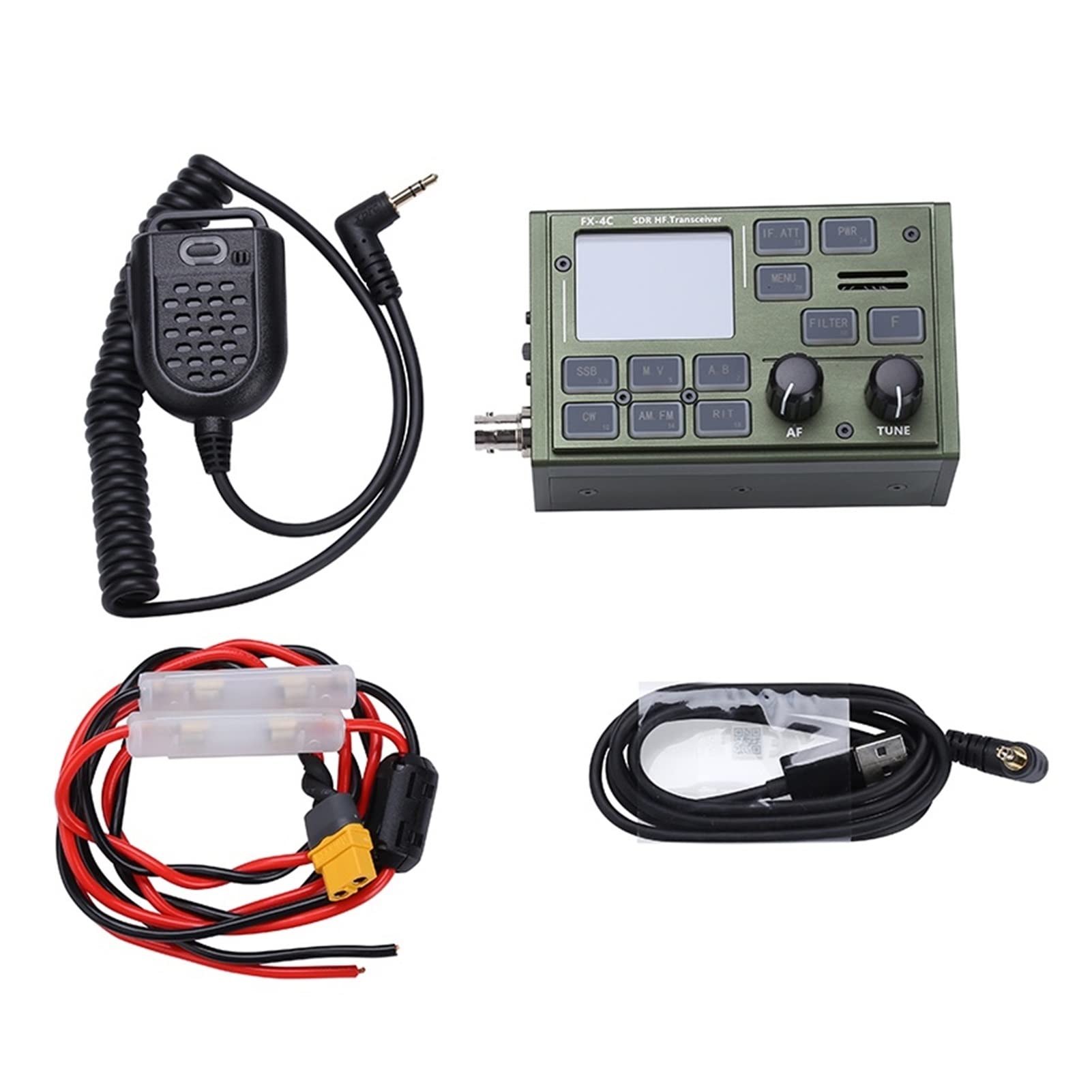 Amazon.co.jp: ロジックアナライザ FX-4C HF SDR.トランシーバー10W