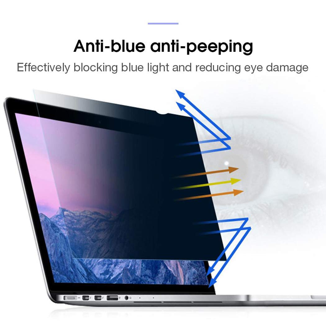 WLWLEO Proteggi Schermo Anti Luce Blu con Filtro Privacy 17 "-28" Pellicola salvaschermo per Monitor per Computer Desktop Riservatezza dei Dati Pellicola Protettiva antiriflesso,23.6" 522 * 293