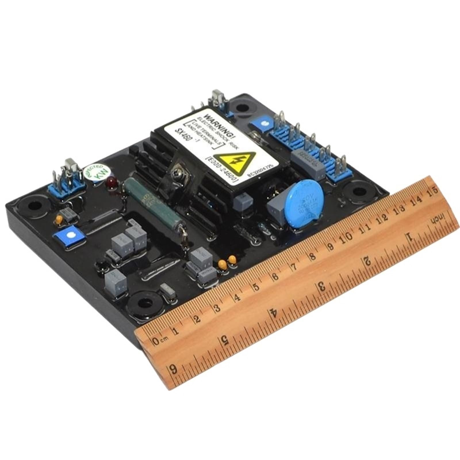 Generador eléctrico sin escobillas con motor diésel, regulador de voltaje automático trifásico AVR SX460, piezas y accesorios