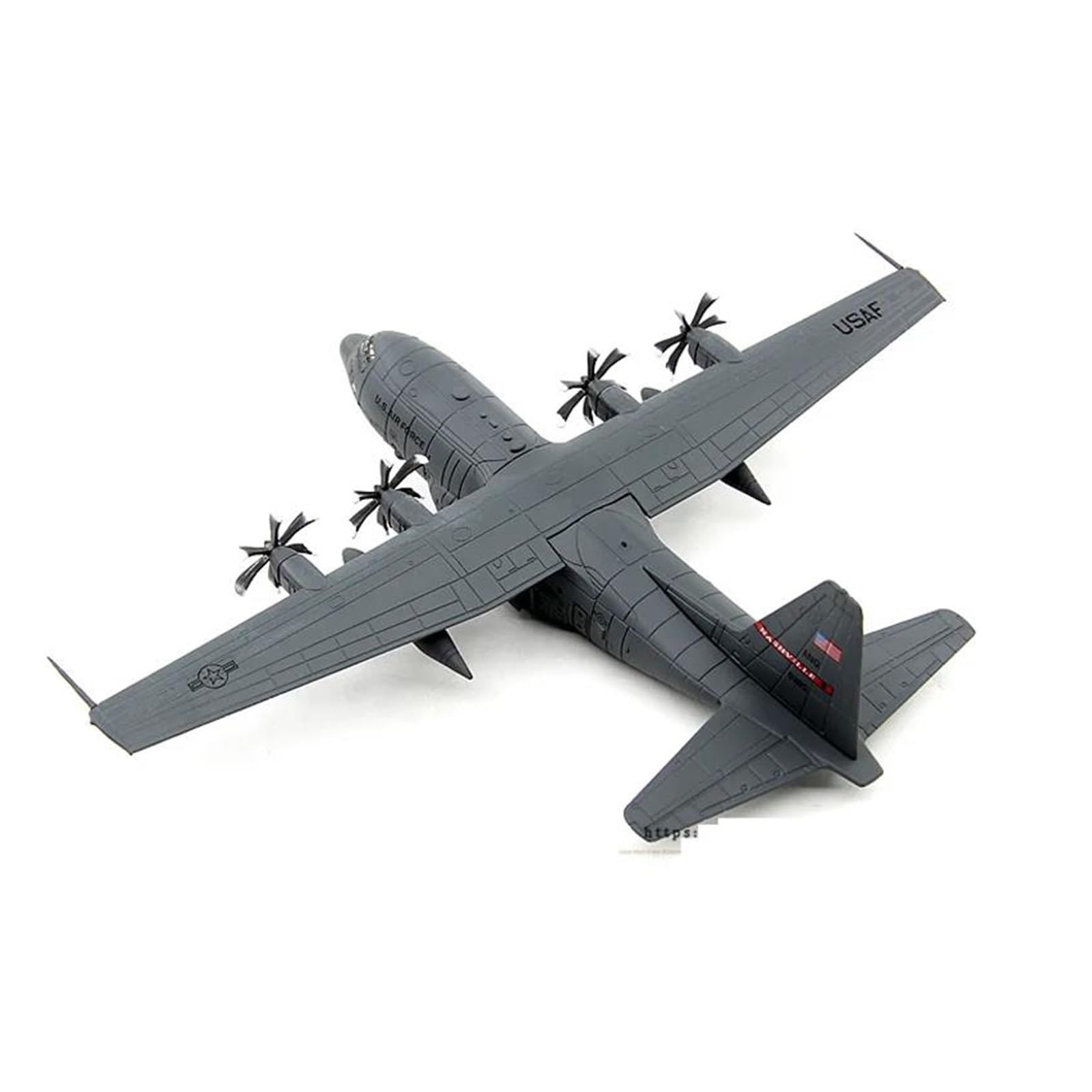 Amazon.co.jp: 航空機 1/200 スケールミリタリーモデル AC-130