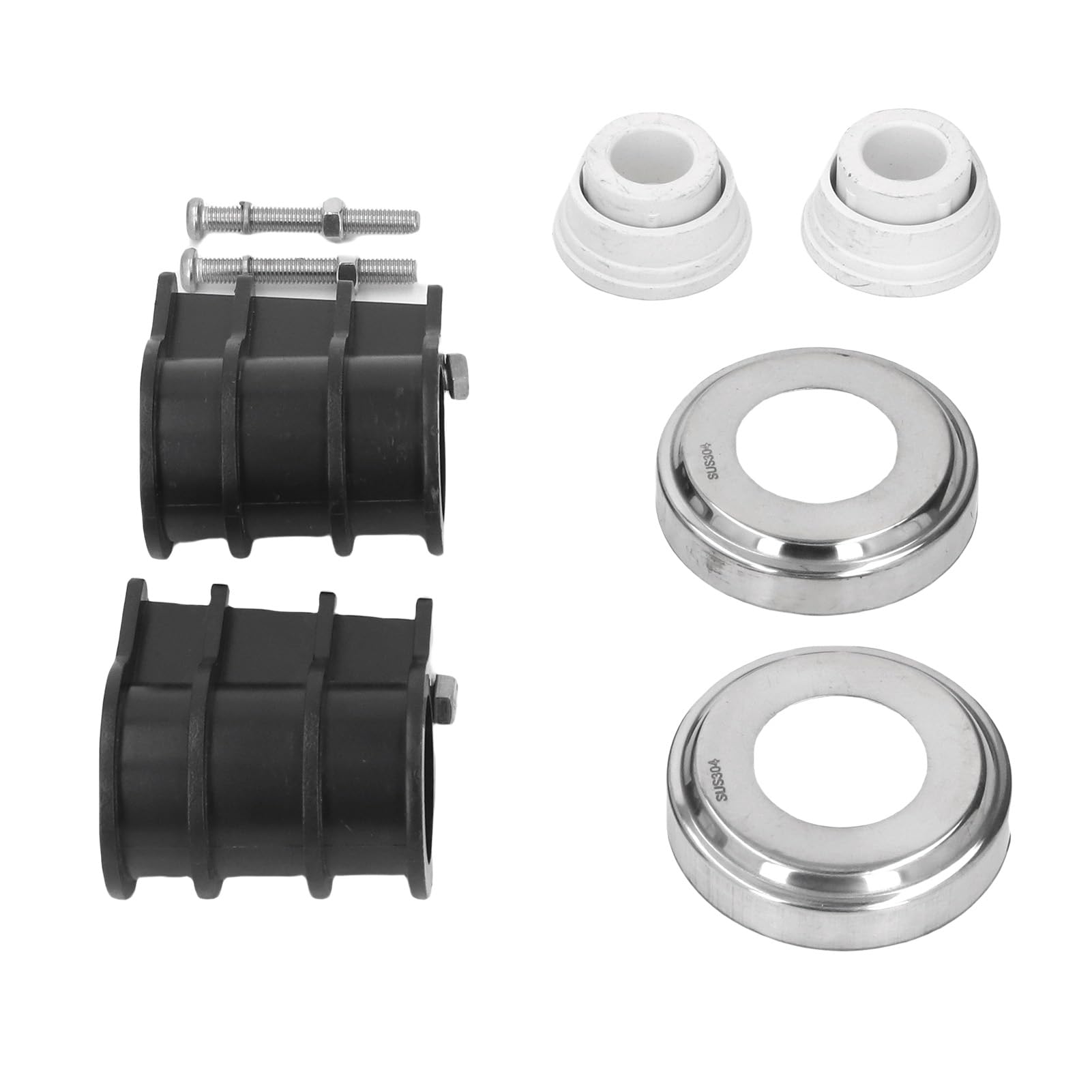 Kit de remplacement d'échelle de piscine |- Acier 304 résistant |pour 42mm