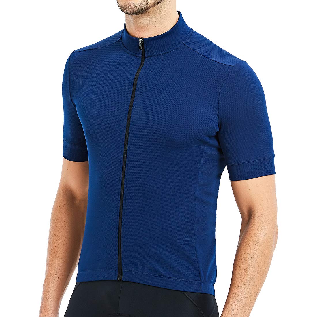 Catena Men's Blue(S) Cycling Jersey Short&Long Sleeves Mtb Bike Tops Breathable Biking Shirt Riding Bicycle Clothes Reflective (Uk, Alpha, S, Regular, Regular, )
