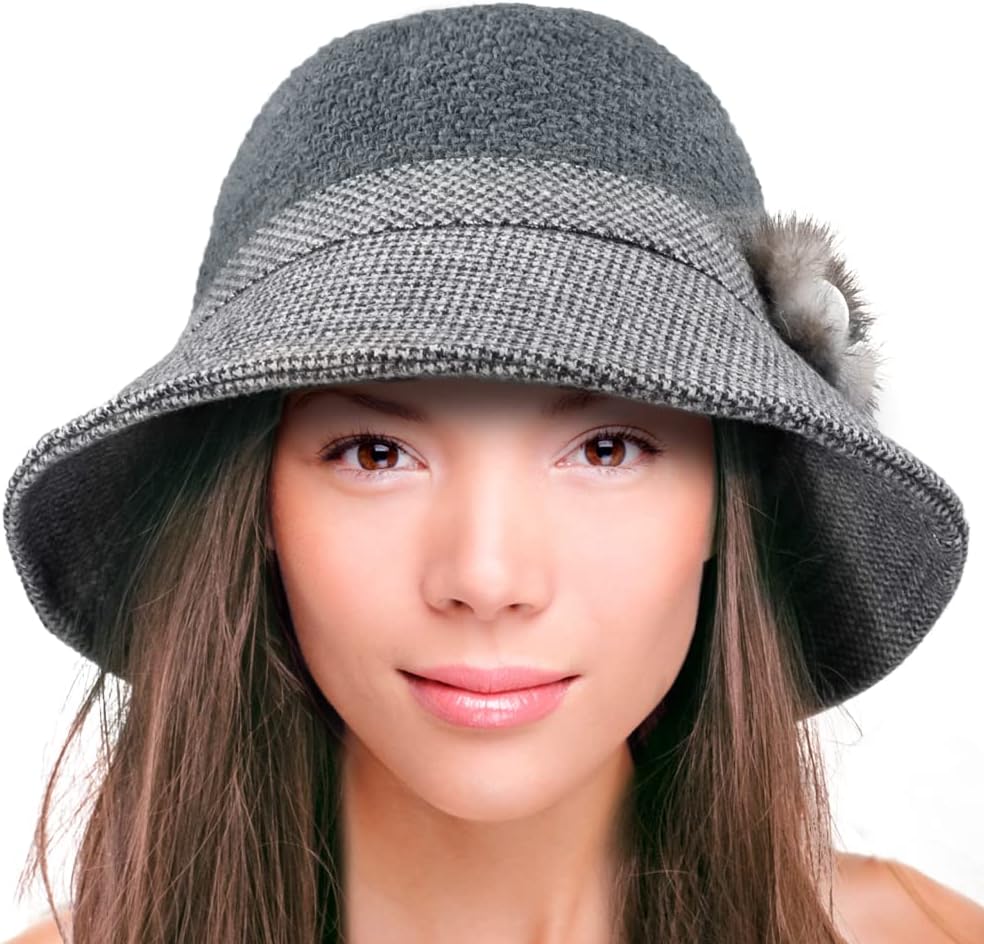 Dahlia Women's Winter Hat - Wool Bucket Hat