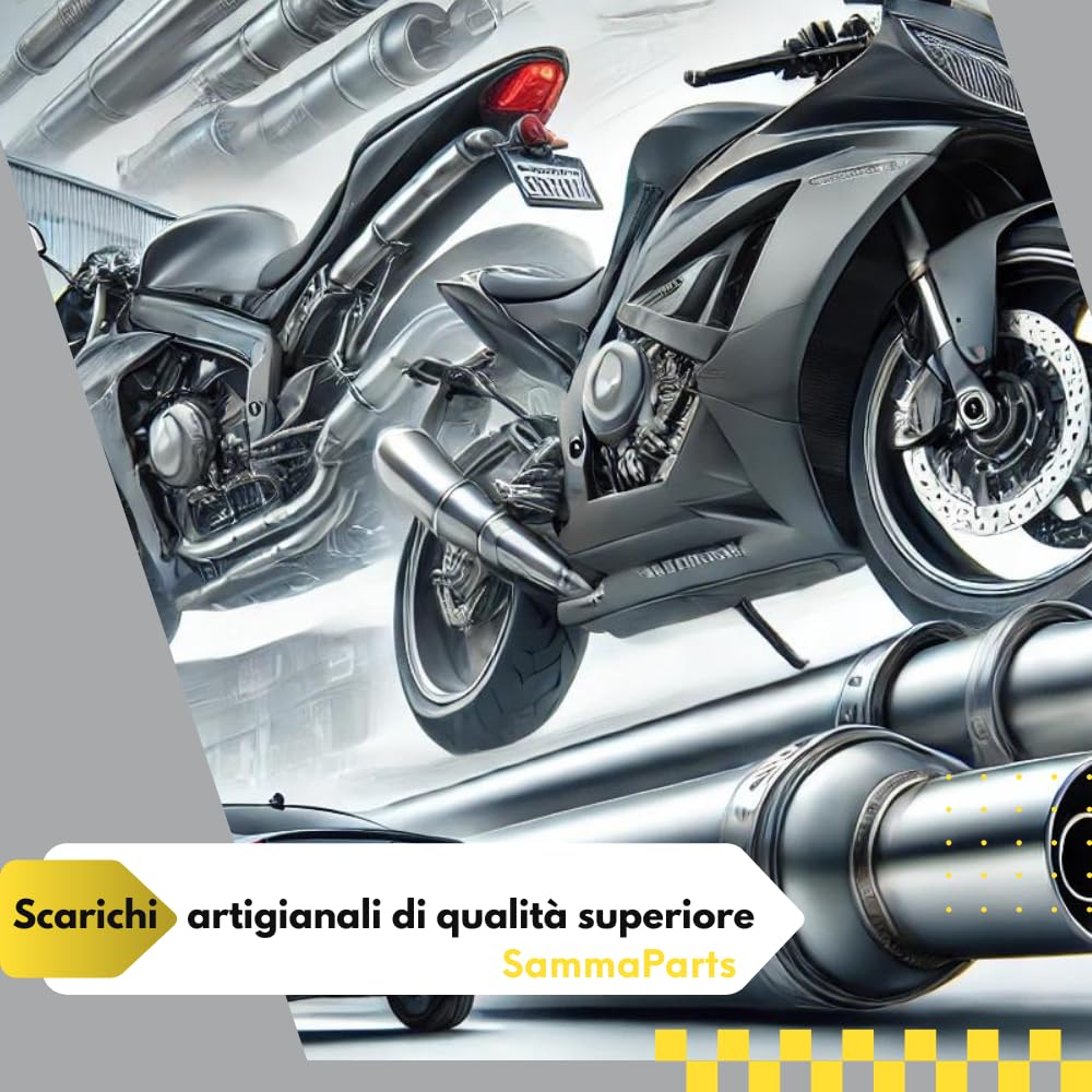 Tubo in Acciaio Inox per Scarico Auto - Diametro 76 mm, Spessore 1.2 mm, 1 Metro - Tubolare Tondo per Marmitta con Foro Modulare e di Facile Installazione - SAMMA PARTS