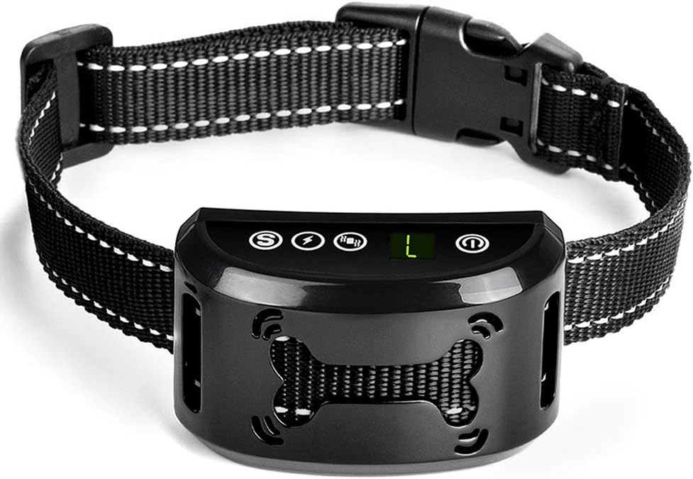 Bark Collar [New Version] Dog No Bark Collar Anti Bark