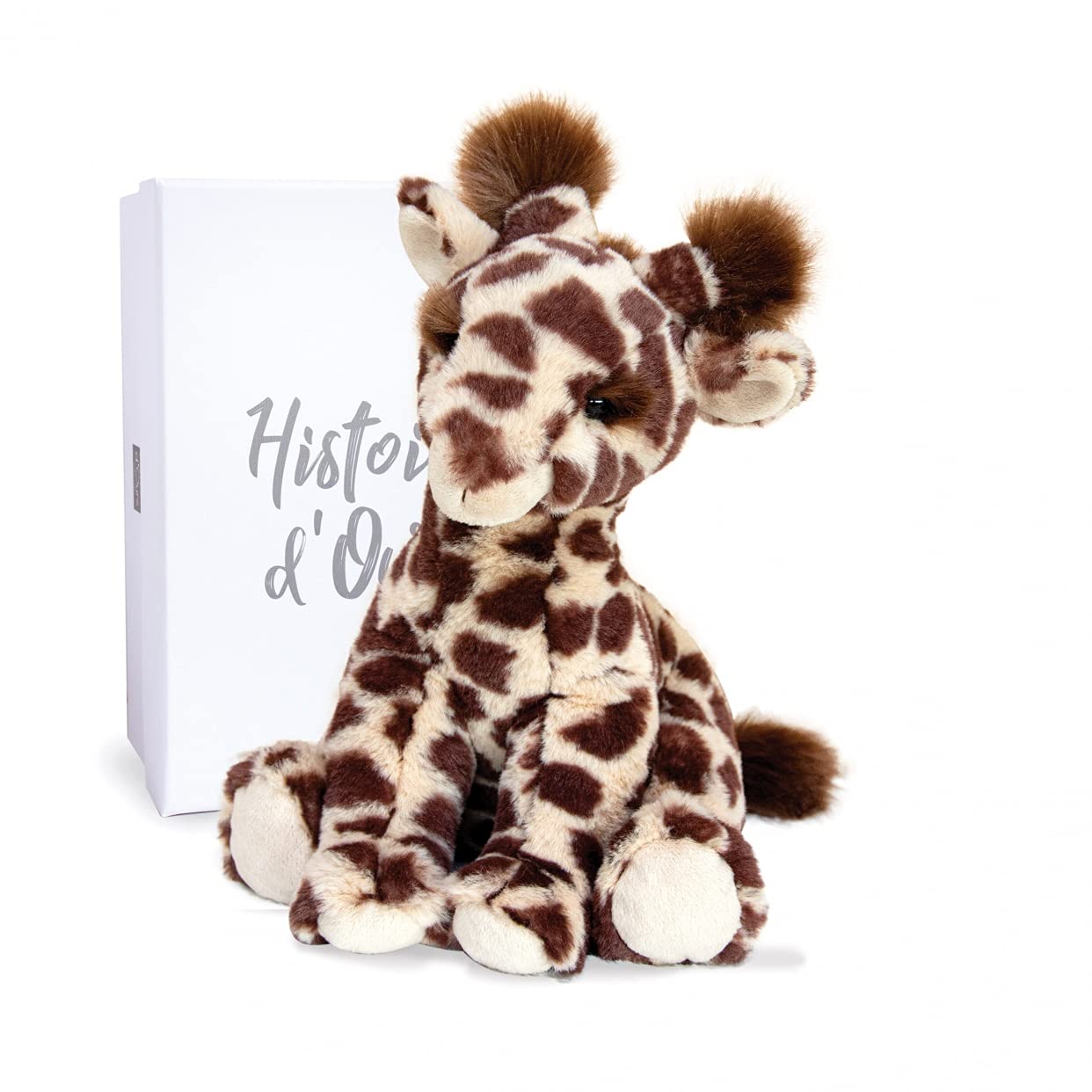 Histoire d'Ours (HISU0) Lisidie Giraffe Soft Toy Natural 30 cm – Story of Bears