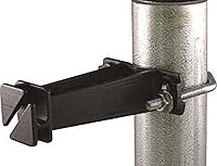 Dare Products 3359-10 Tube Post Insulators (10 Pack), Black - Heavy-Duty for Chain Link Fencing, Gates & Corrals