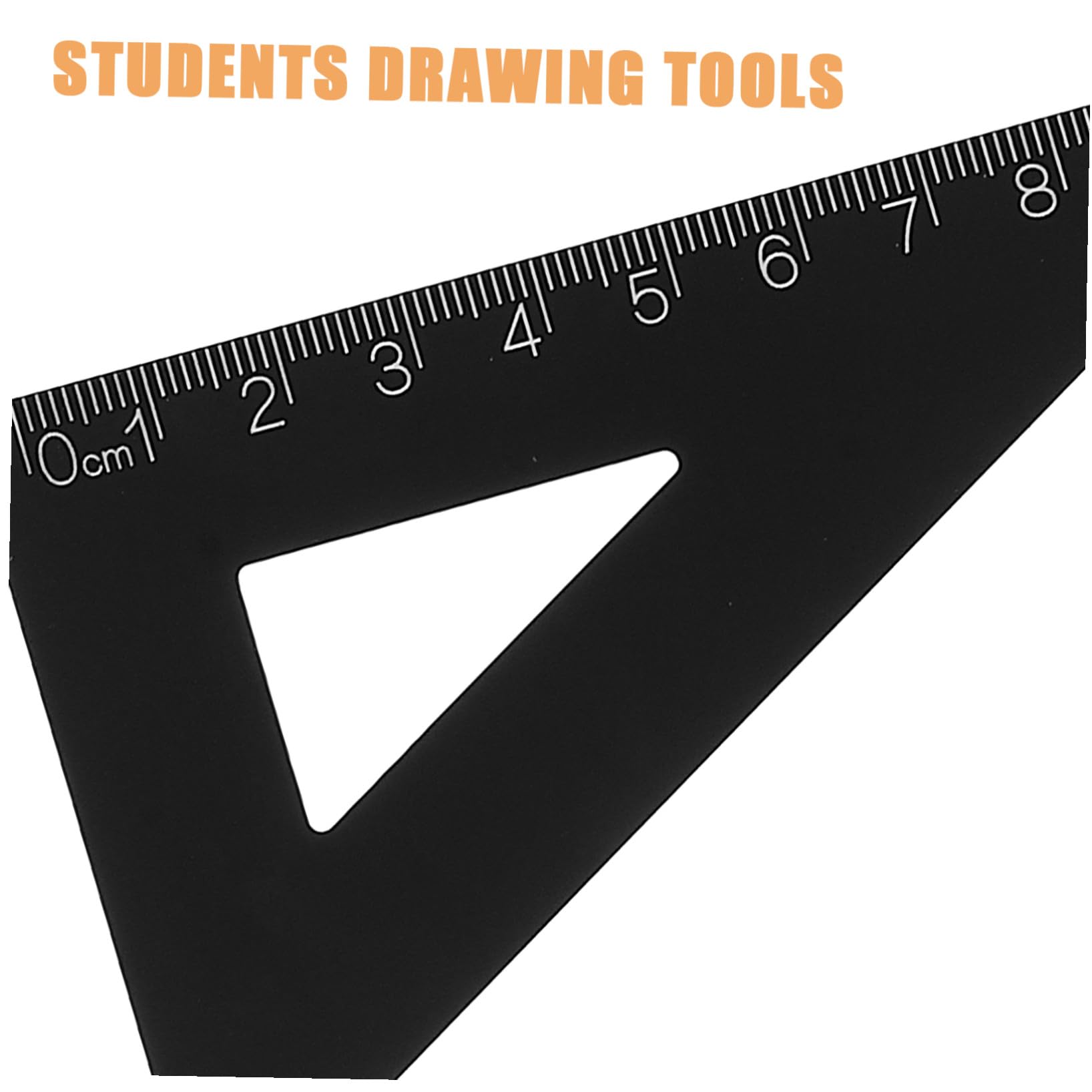 NUOBESTY 4sätze Lineal Für Schüler Präzise Zeichnungswerkzeuge Geometrische Messinstrumente Für Schule Und Studium