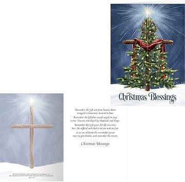 Miles Kimball Heavens Gift Christmas Card Set of 20