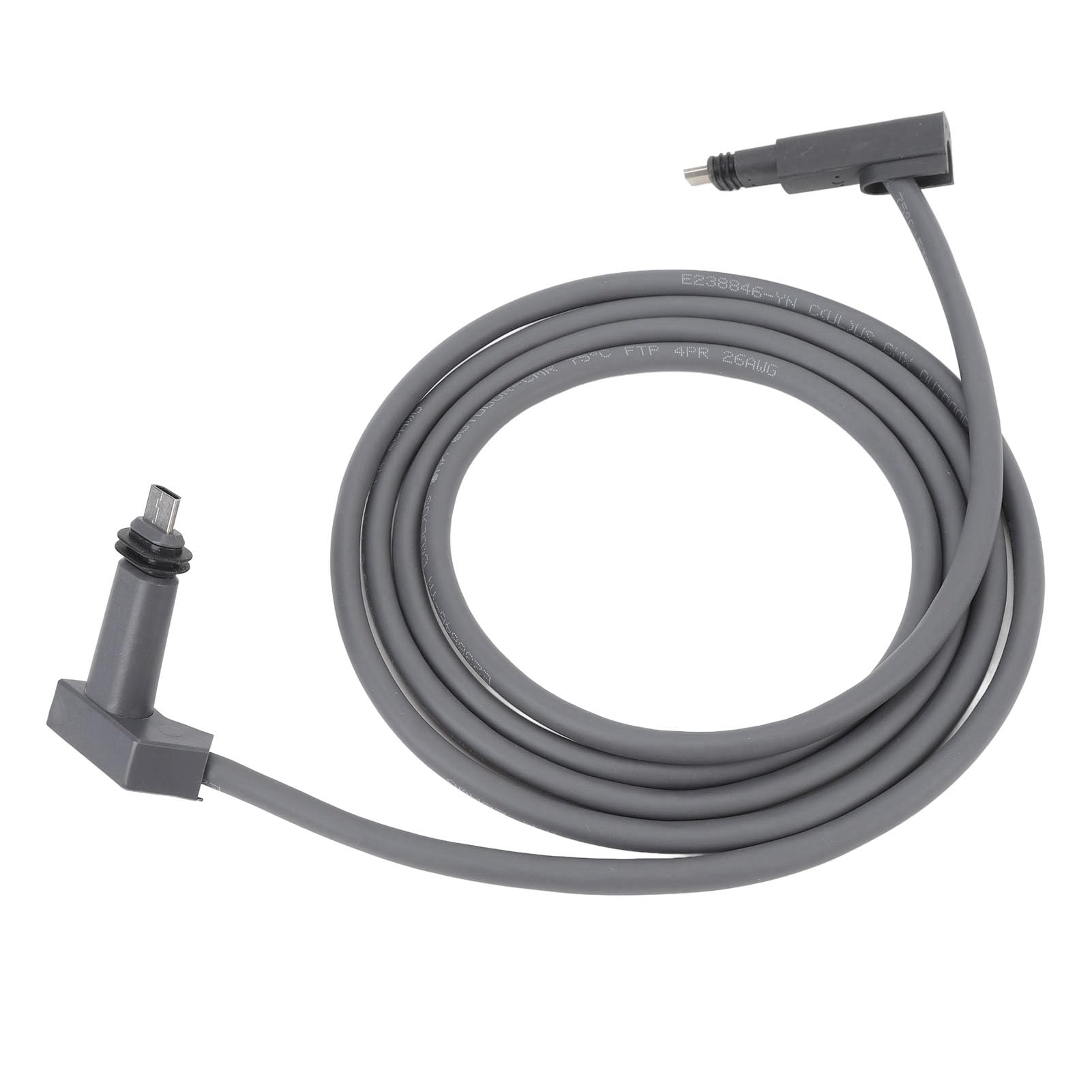 Zamienny Kabel, Wodoodporny Przedłużacz 1200Mbps 4,6m Kabel Przedłużający, z Zaślepkami do Satelity Prostokątnego V2