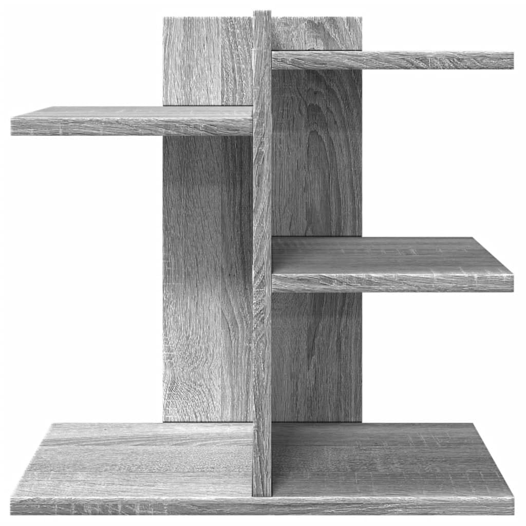 Organizer Scrivania Grigio Sonoma 42x21,5x42 cm Multistrato,Organizer da Scrivania,Portaoggetti da Scrivania,Organizer da Scrivania-848071