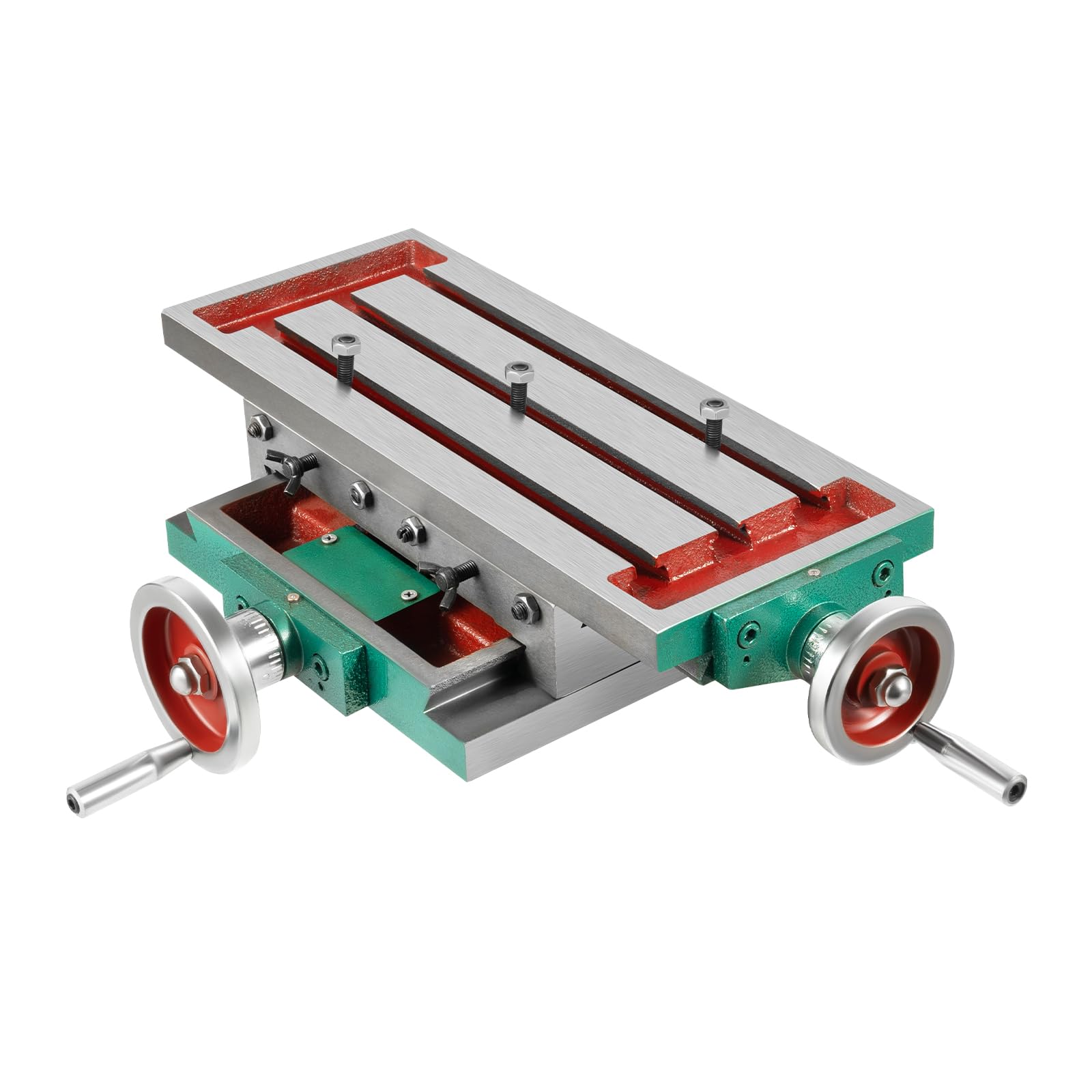 Kreuztisch Tischbohrmaschine Multifunktions-Fräs-Arbeitstisch Composite-Bohrtisch Metall Professionelle Gusseisen Schraubstock für Säulenbohrer Breite Backen
