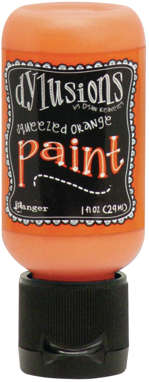 Ranger Squeezed Orange Dylusions Paint Squeezed