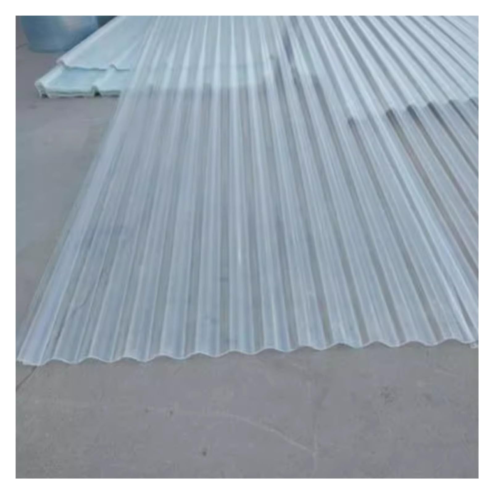 Plaques toiture plastique lumineuses en FRP pour un éclairage naturel