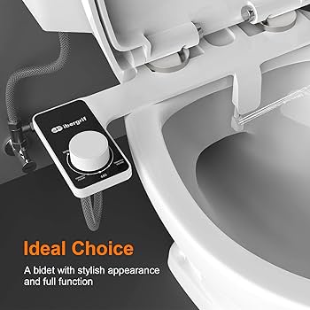 Ibergrif M41050 Bidet Attachment For Toilet , Non-Electric