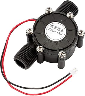 Water Turbine Generator, DC 12V 10W Micro-Hydro Water Power Generator Mini Hydro Generator Hydroelectric Power Generator Water Charging Tool