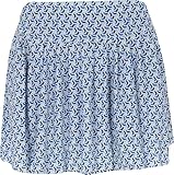 Greg Norman Gn Collection Women's Pleated Print Golf Skort White L