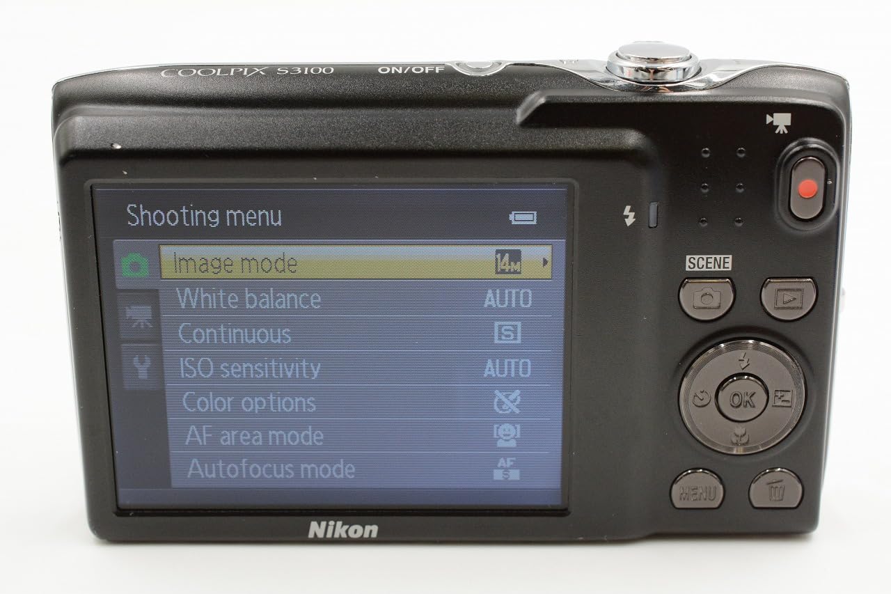 Amazon.com : Nikon COOLPIX S3100 14 MP Digital Camera with 5x
